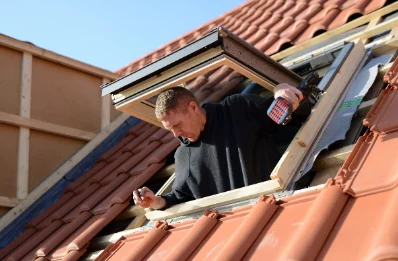 Pose de fenêtres de toit Velux à Muespach